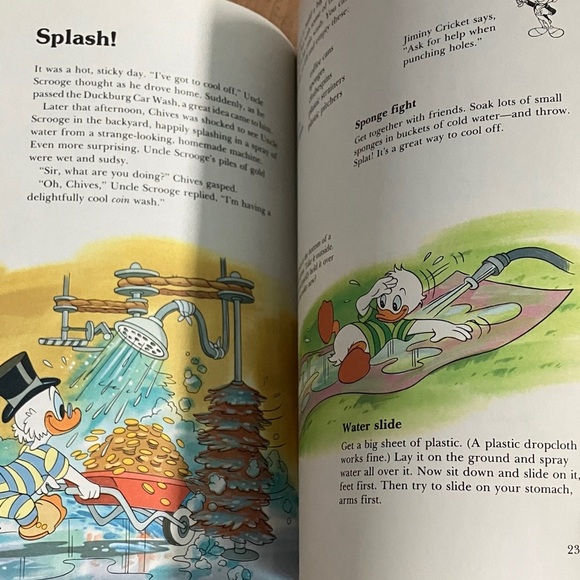 Disney Backyard Cruises vintage 1984 hardcover Book - Picture 11 of 16